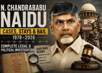 N. Chandrababu Naidu cases, stays and bail legal investigation 1978–2026